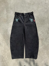 Bone Hand Denim pants (Glow in the Dark)