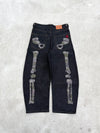 Bone Hand Denim pants