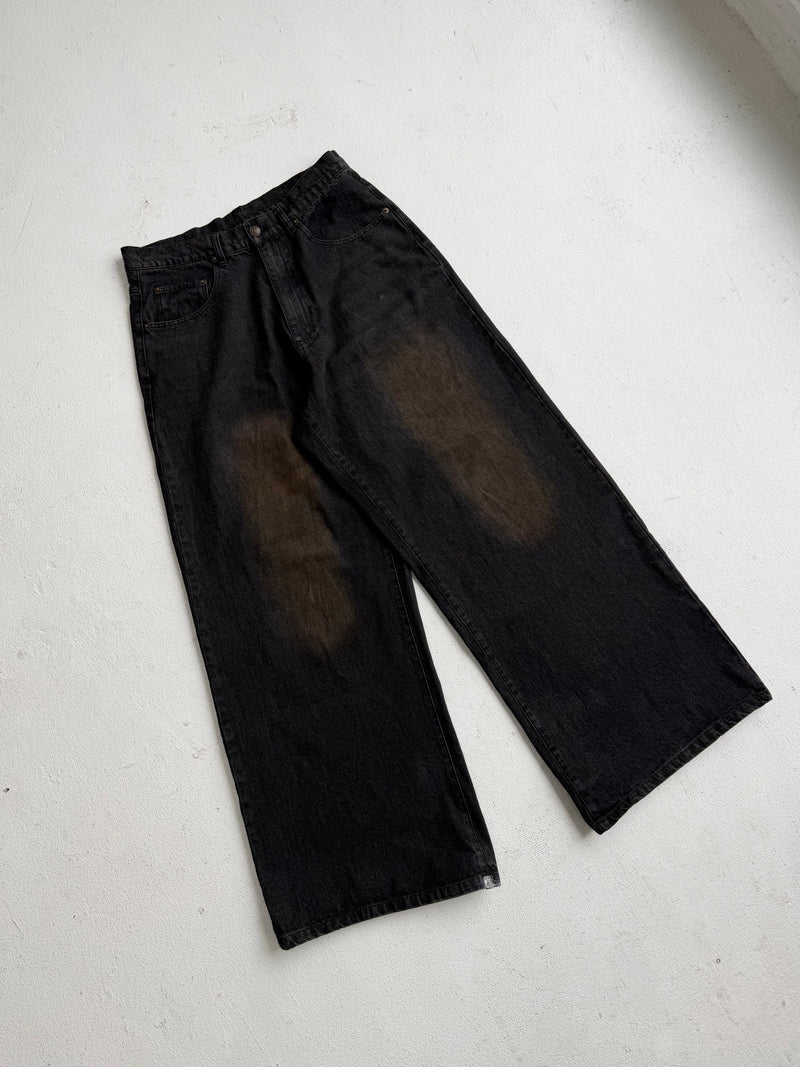 YS Washed baggy denim