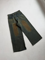 YS Washed baggy denim
