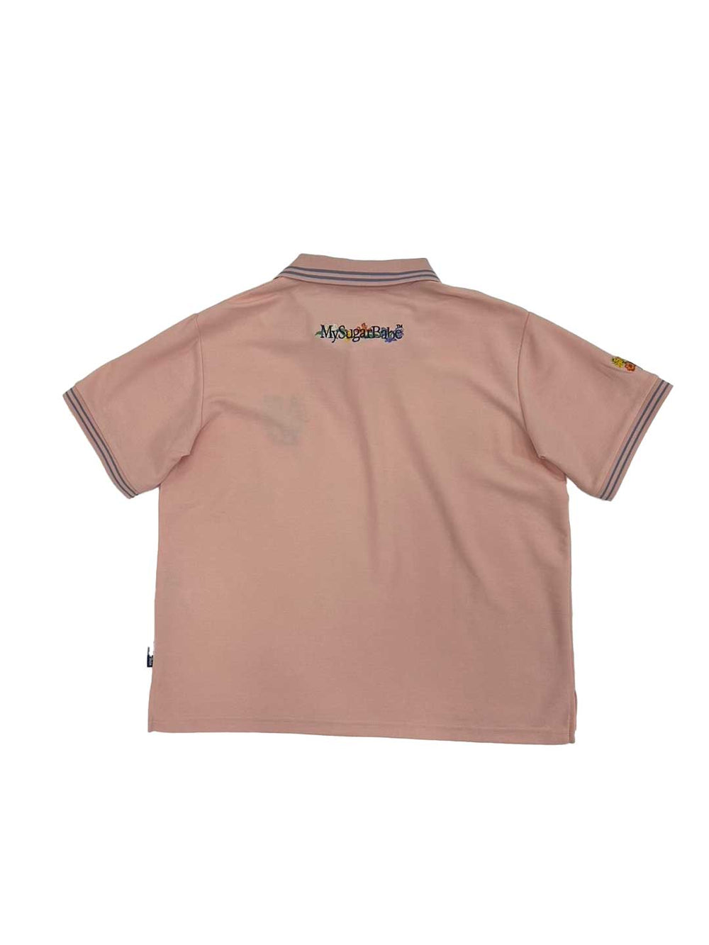 Embroidery Flower Polo Shirt – YZ