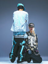 Bone Hand Denim pants (Glow in the Dark)