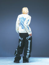 Bone Hand Denim pants