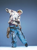 Bone Hand Denim pants