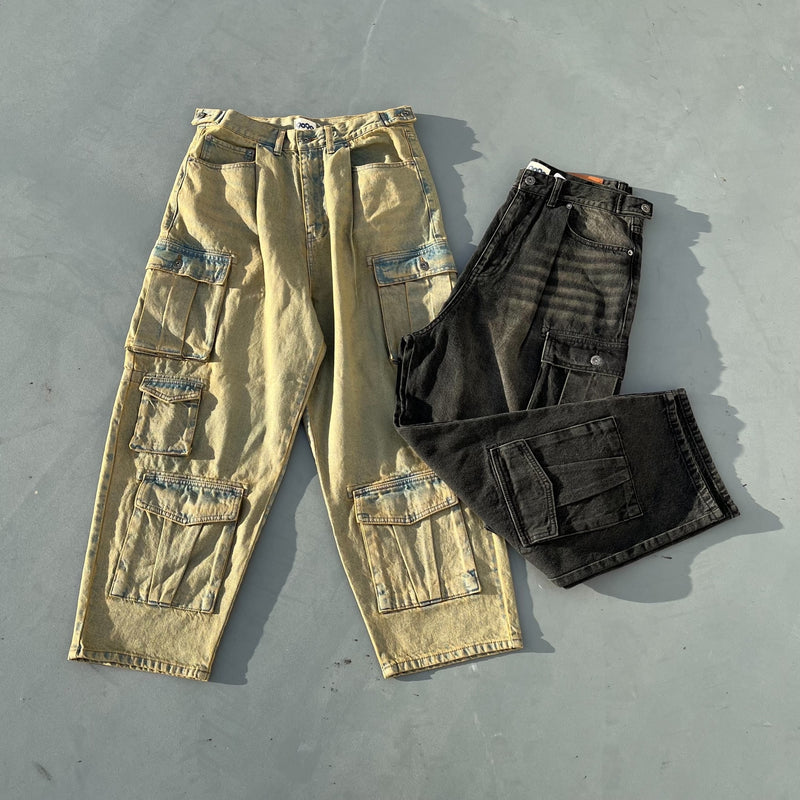 Multi Pocket Cargo Pants