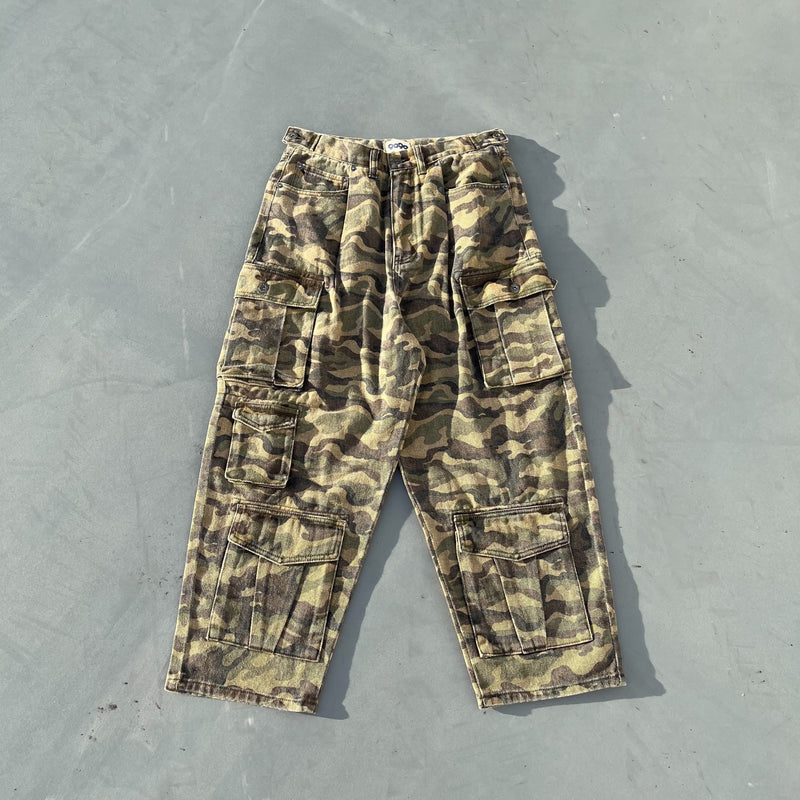 Multi Pocket Cargo Pants