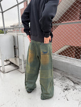 YS Washed baggy denim