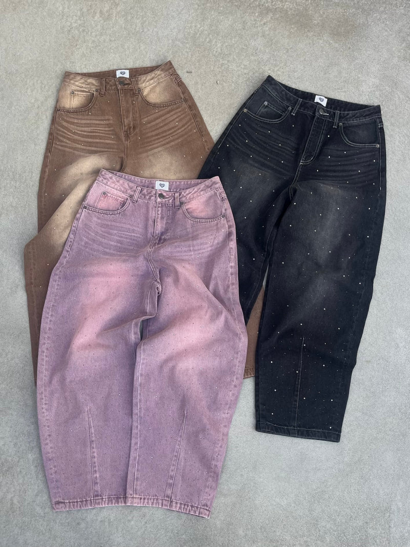 kirakira cocoon washed denim