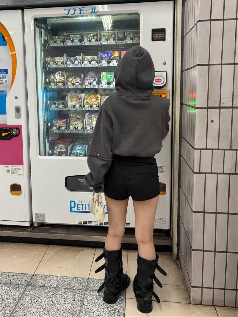 buckle point midi boots