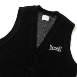 shaggy knit vest