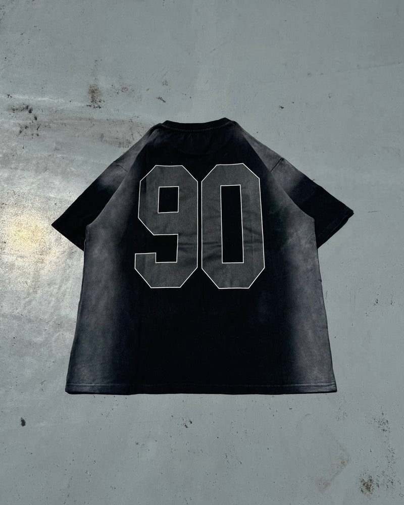 90 Numbering Sprayed Sweat Tee – YZ