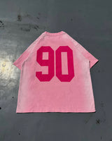 90 넘버링 스프레이드 스웨트 티 