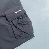 Big Pocket Nylon Pants Half Pants