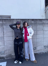 Ninety Girl Logo 針織褲 