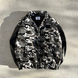 eco leather boa blouson