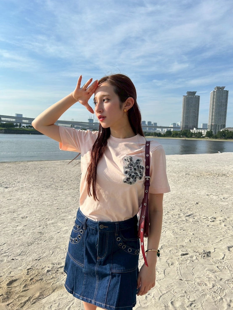 어소트 와펜 및 로고 티 