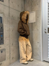 gradation double knee denim