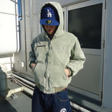 Heisei Logo Vintage Like Duck Hoodie