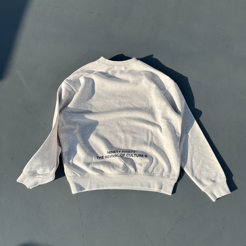 9090 OG Logo Patched Crewneck Sweat