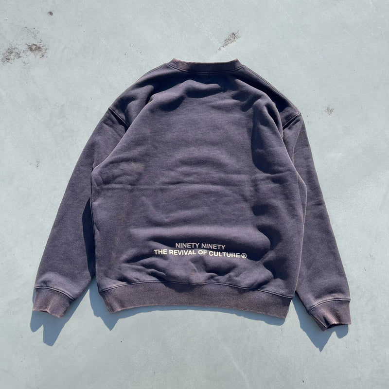 9090 OG Logo Patched Crewneck Sweat