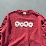 9090 OG Logo Patched Crewneck Sweat