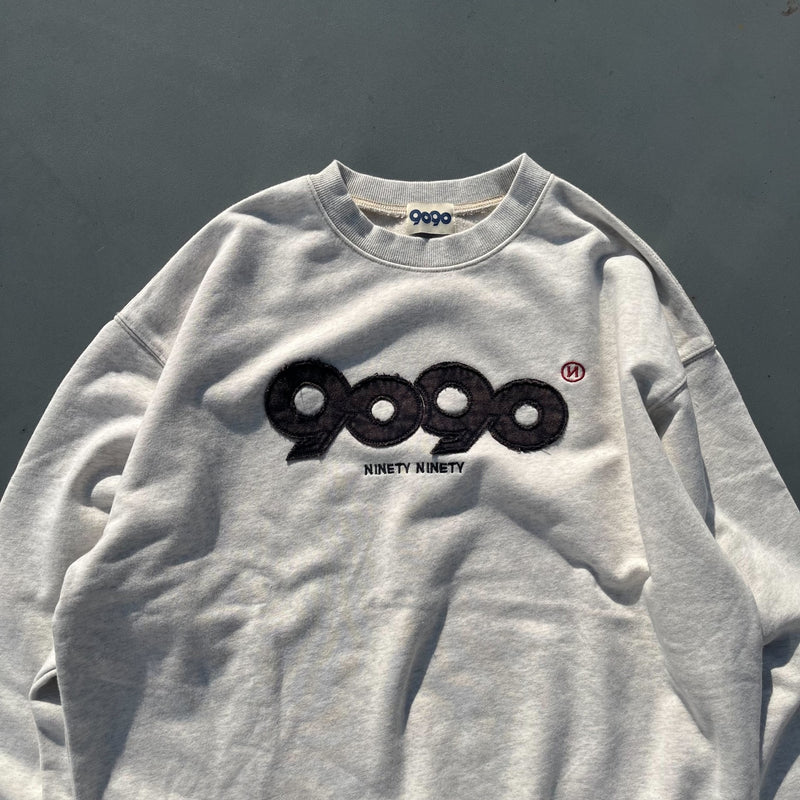 9090 OG Logo Patched Crewneck Sweat