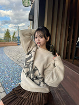 Universal lame jacquard knit