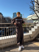 sagara heart logo zip hoodie