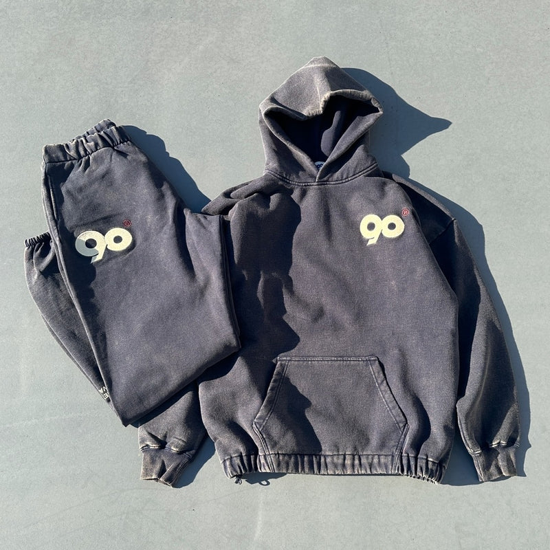 90 Logo Vintage Ballon Hoodie