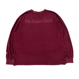 heart patch pigment long tee