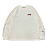 heart patch pigment long tee