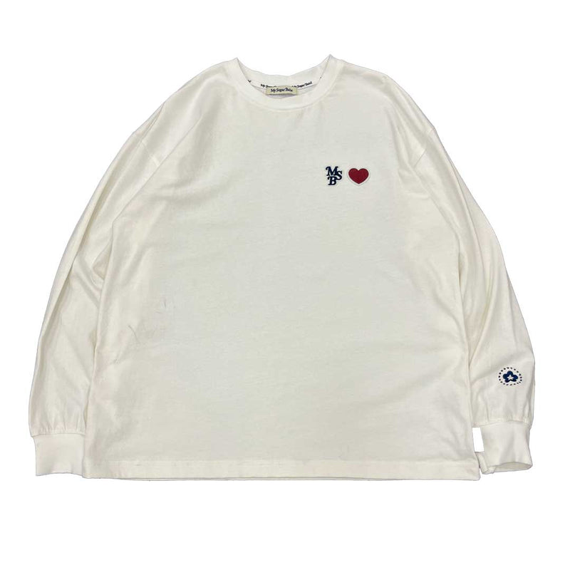 Heart Patch Pigment Long Tee