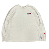 heart patch pigment long tee