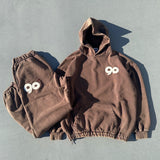 90 Logo Vintage Ballon Hoodie