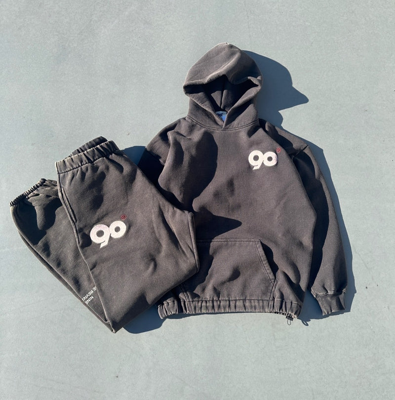 90 Logo Vintage Ballon Hoodie