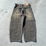 Heisei Logo Buggy Ballon Denim Pants