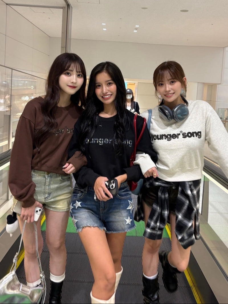 SC logo patchwork sweat 