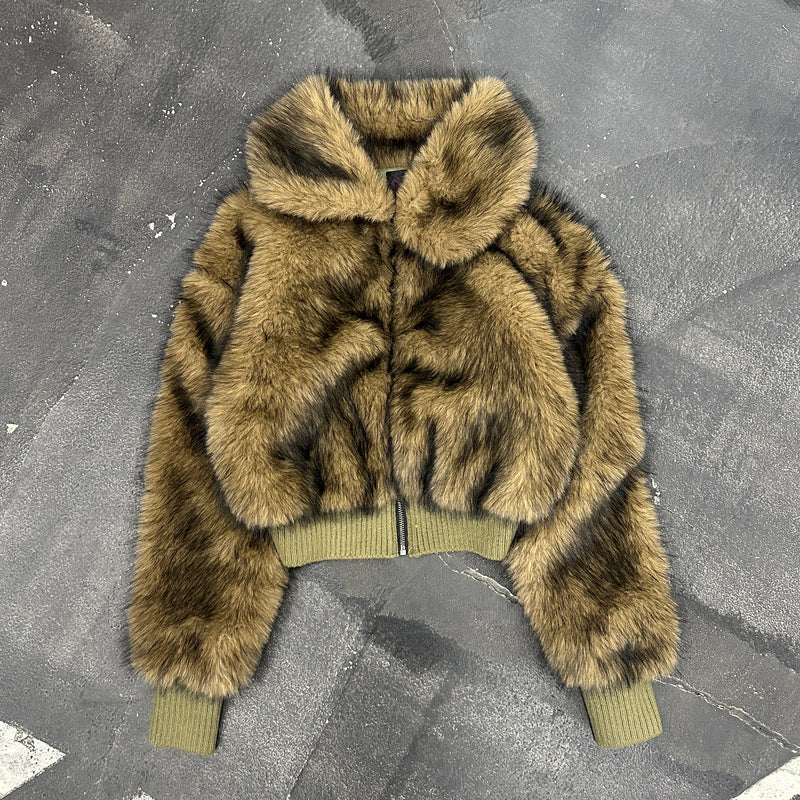 Faux Fur Short Blouson【9090 girl】