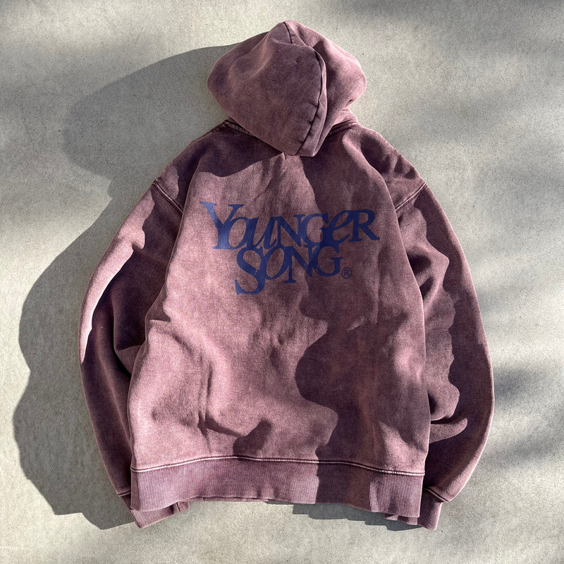 universal logo powder zip hoodie（発送予定：2024年12月下旬〜）