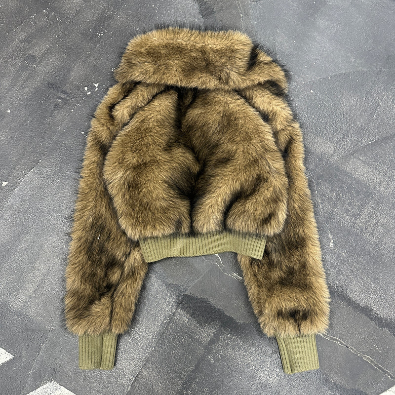 Faux Fur Short Blouson【9090 girl】