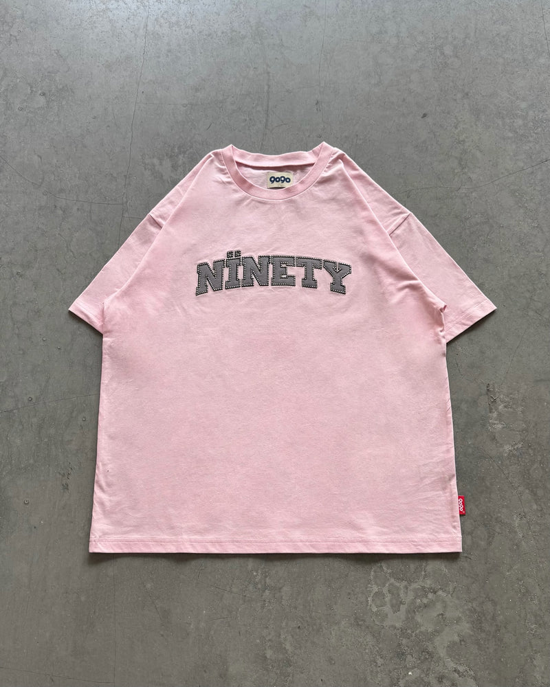 NINETY Arch Logo Studded Tee – YZ