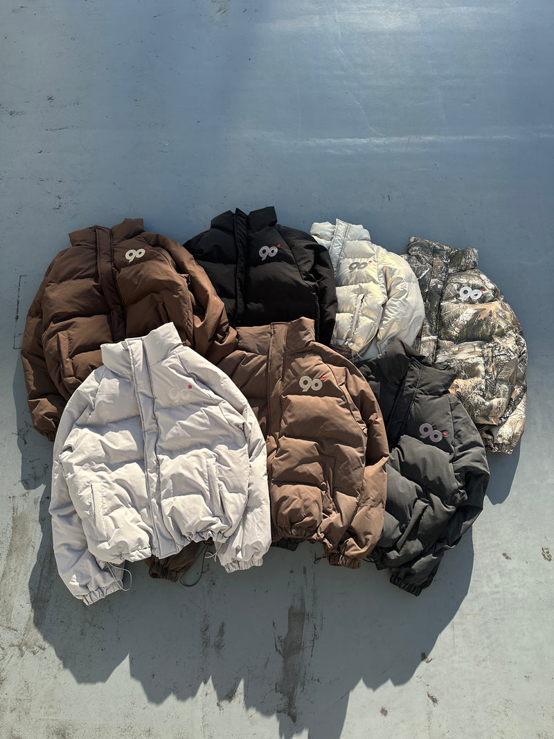 90 Logo Rich Puffer Jacket – YZ