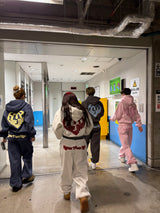 sagara logo sweat pants