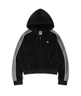 (Woman) Velvet hoodie zip-up CBDWWTC001