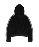 (Woman) Velvet hoodie zip-up CBDWWTC001