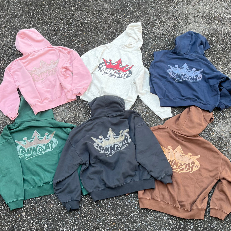 King Logo Pigment Hoodie – YZ King Logo Pigment Hoodie – YZ