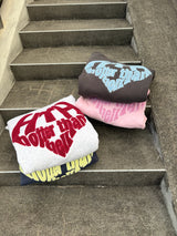 sagara heart logo zip hoodie