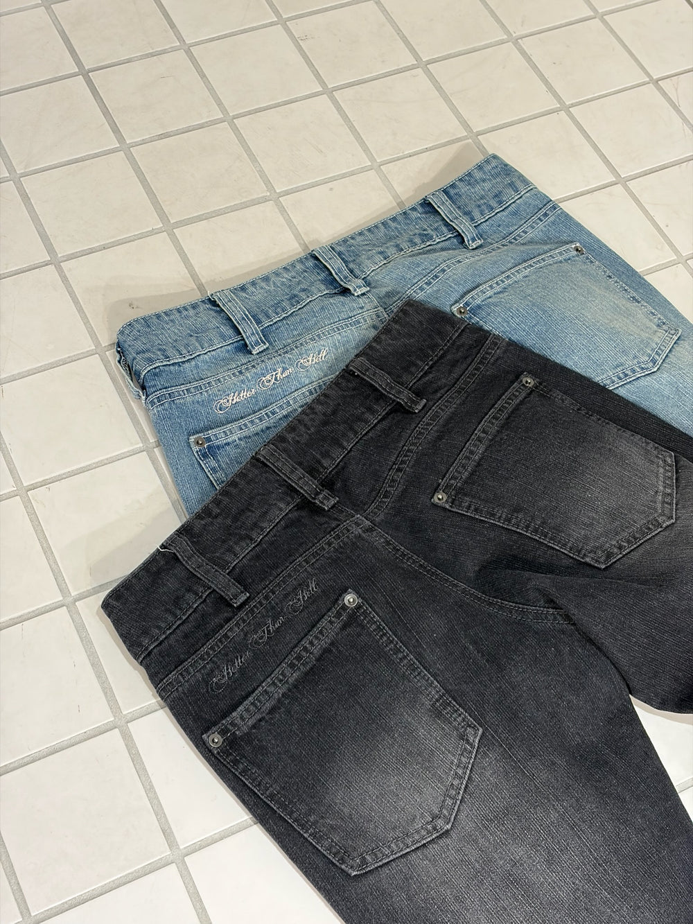 lowrise flare denim – YZ