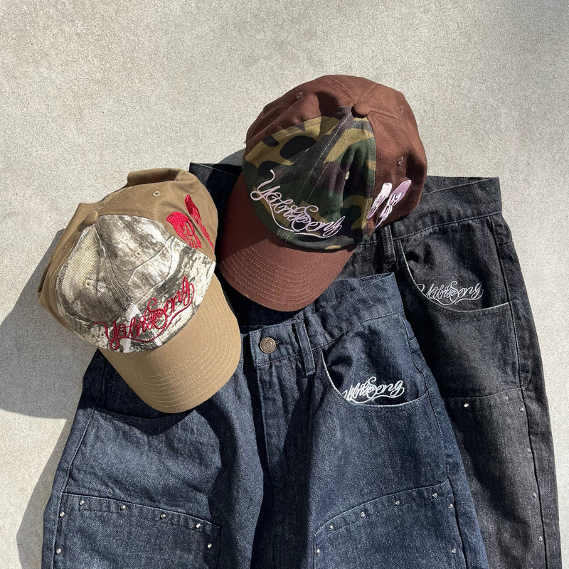 Angel logo bi-color cap 