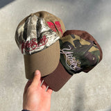 Angel logo bi-color cap 